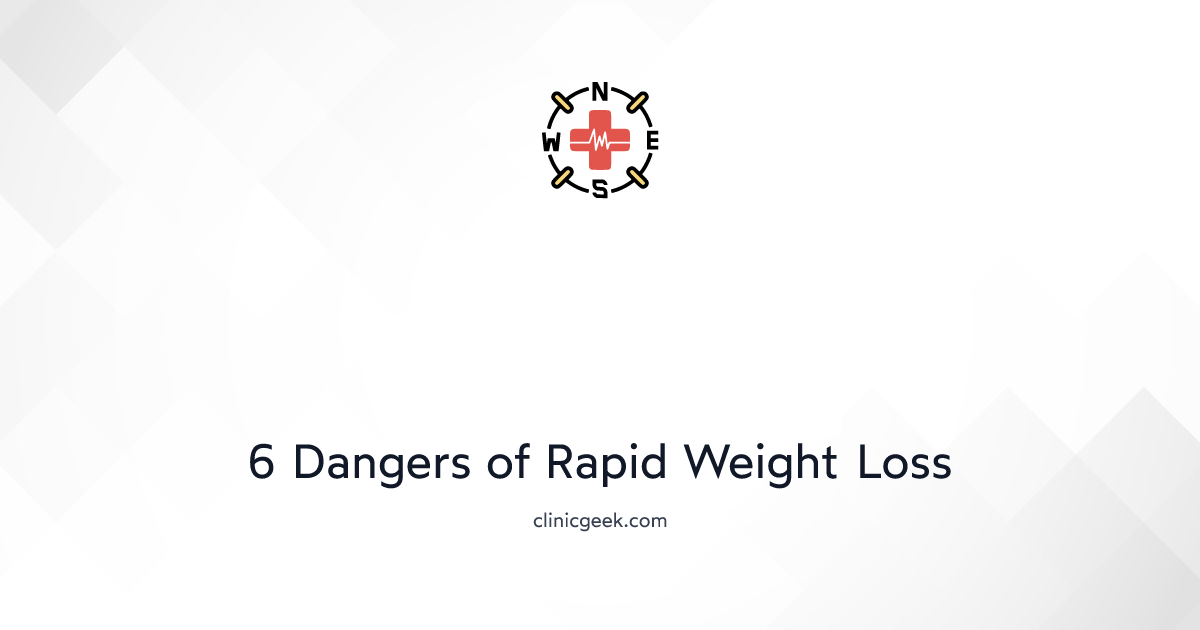 6 Dangers of Rapid Weight Loss