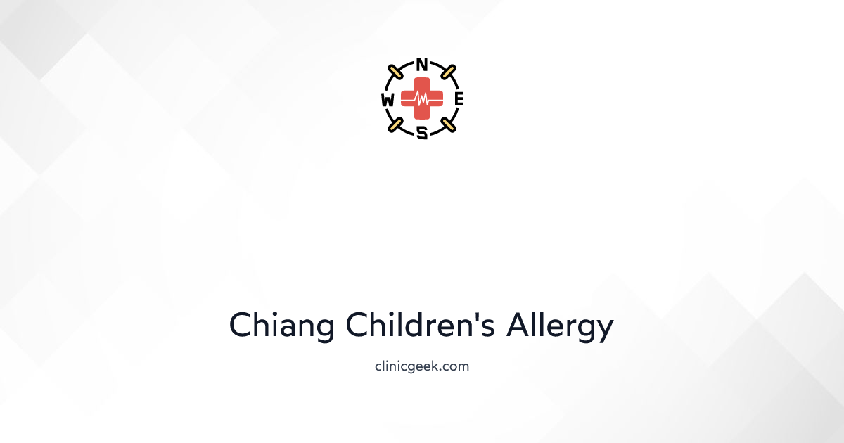 Chiang Children's Allergy & Asthma Clinic in Singapore